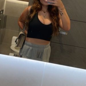 Brandy Melville Black Halter Top